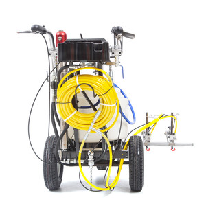 เครื่องทำเครื่องหมายถนนแบบพ่นสีเย็น PT-200HS ระบบไฮดรอลิก กำลังสูงพิเศษ สำหรับลานจอดรถ - Product Image 4