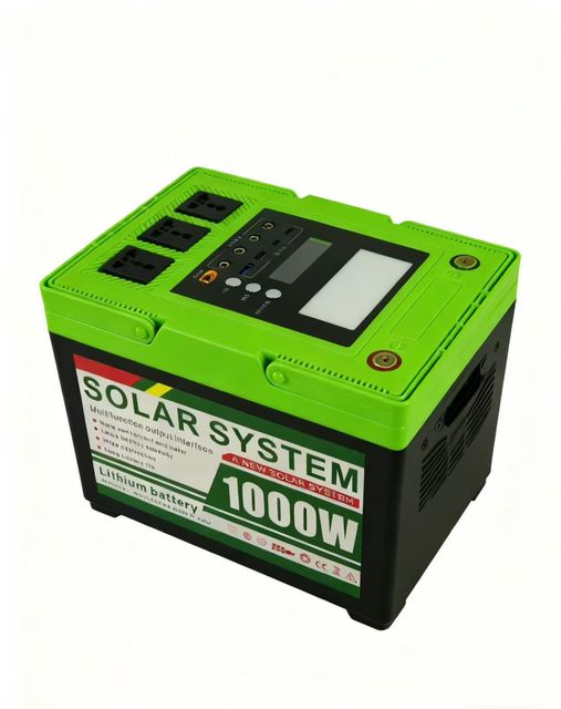 1000W Portable Power Station 768Wh Lithium Iron Phosphate Battery Pack Handheld Energy Storage with 220V Output Real Capacity