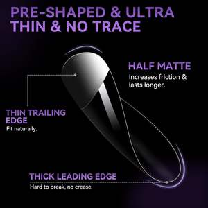 120 unids/caja puntas <span class=keywords><strong>de</strong></span> <span class=keywords><strong>uñas</strong></span> <span class=keywords><strong>de</strong></span> Gel suave <span class=keywords><strong>de</strong></span> almendra corta Artificial <span class=keywords><strong>uñas</strong></span> postizas hechas a mano reutilizables - Product Image 4