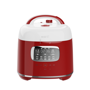 Cuisinière à <span class=keywords><strong>riz</strong></span> compacte <span class=keywords><strong>rouge</strong></span> 3L, écran tactile numérique, <span class=keywords><strong>autocuiseur</strong></span> électrique domestique multifonction - Product Image 2