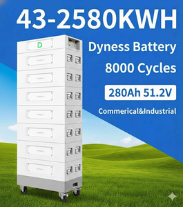 Dyness Stack 280 51.2V 280Ah Module Hoge Spanning Stack280 43kWh 45kWh 60kWh 75kWh 90kWh 120kWh Batterij voor Energieopslagsysteem - Product Image 1