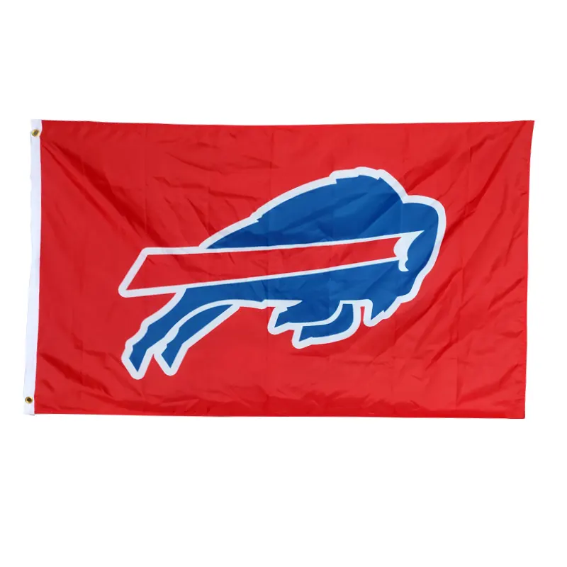 Banderas de la NFL de alta calidad, banderines de poliéster 100D, fábrica de China, venta al por mayor