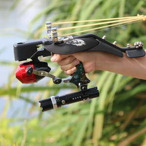 Ensemble de support de poignet SYQT de précision pour la <span class=keywords><strong>chasse</strong></span> <span class=keywords><strong>et</strong></span> la pêche en extérieur avec lance-pierre de visée pour le tir <span class=keywords><strong>et</strong></span> la pêche - Product Image 3
