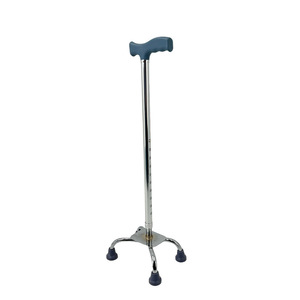 Bâton de marche Hengshunhe en acier inoxydable, hauteur réglable, avec patins antidérapants pour personnes âgées, aide à la marche - Product Image 3