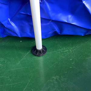 Qiqu ชุดสระว่ายน้ำทำจากพีวีซีขนาด0.6มม. มีโครงเหล็ก110V และบันไดกลางแจ้งเปิดด้านบน50% - Product Image 3