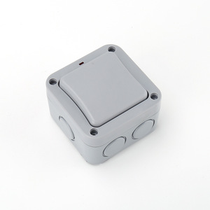 Interruptor Impermeable para Exteriores Sika, 1 Vía, Doble Polo, IP66, 10A, 250V, Montaje en Superficie, Interruptor de Pared - Product Image 1