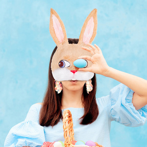 Máscaras <span class=keywords><strong>de</strong></span> Animales Personalizadas para Uso Transfronterizo, Máscaras Realistas <span class=keywords><strong>de</strong></span> Plástico y Felpa <span class=keywords><strong>de</strong></span> Media Cara <span class=keywords><strong>de</strong></span> Conejo y <span class=keywords><strong>Gato</strong></span> para Adultos, para Disfraces <span class=keywords><strong>de</strong></span> Hombres - Product Image 1