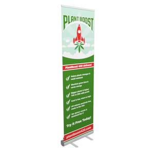 Winkel reclame roll-up display bannerstand - op maat ontworpen aluminium frame, verstelbaar, lichtgewicht voor reclame, nieuw - Product Image 3