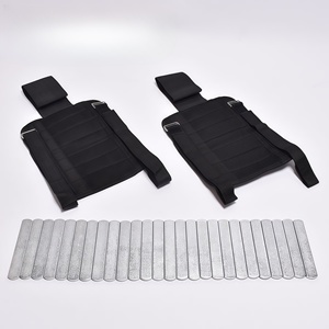 Pesas Ajustables para Tobillos y Muñecas al por Mayor de Fábrica con Barra de Acero Extraíble, 22LB, Pesas para Piernas para Hombres y Mujeres - Product Image 2
