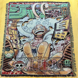 Style japonais vente en gros personnalisé tenture murale Anime tapisserie tissé jeter couverture coton tapisserie - Product Image 3