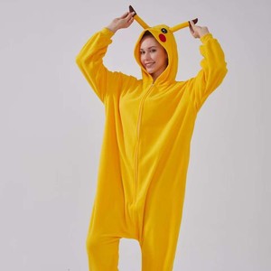 Pijama <span class=keywords><strong>de</strong></span> Forro Polar Transpirable <span class=keywords><strong>de</strong></span> Invierno para Parejas, Diseño <span class=keywords><strong>de</strong></span> Charizard, Talla XL, Personalizable, <span class=keywords><strong>de</strong></span> una Pieza, Largo Completo - Product Image 3