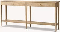 Nouvelle table à manger en bois massif de style américain