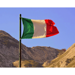 IT Bandera italiana Repubblica Italiana Stock popular en venta Verde Blanco Rojo Poliéster barato 3x5ft Bandera de Italia - Product Image 2