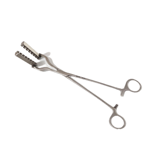 สแตนเลส laparoscopic ฟัน purse string <span class=keywords><strong>clamp</strong></span> <span class=keywords><strong>forceps</strong></span> - Product Image 1