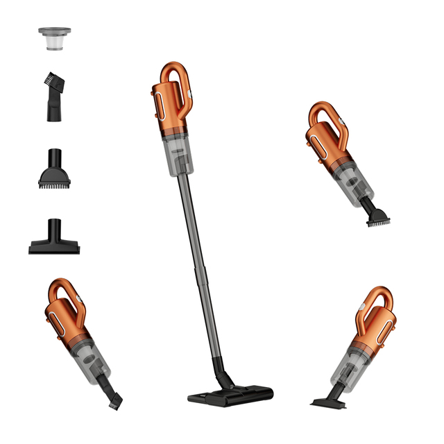 Rechargeable Wireless Stick Vaccum Vacuum Cleaners with Strong Suction Home Household Handheld Hand Wet and Dry Mop Vertical