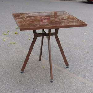 Mesa Cuadrada Moderna y Ligera, Resistente, para Escuelas, Hoteles, Jardines Pequeños, Restaurantes y Parques - Product Image 2