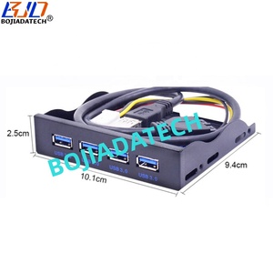 Bán buôn 3.5 "đĩa mềm ổ đĩa Bảng điều khiển phía trước với 4 5Gbps USB 3.0 type-một kết nối cho PC trường hợp máy tính trong kho - Product Image 3