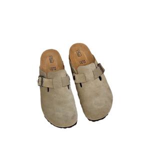 Sandales Birkenstockes authentiques, nouveau style, cuir, liège, semelle épaisse augmentant la taille, orteil décontracté, couple, pantoufles pour hommes et femmes - Product Image 5