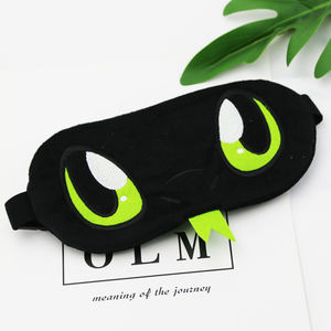 くまと腫れの軽減は、睡眠アイマスクのしわ防止純粋なサテンアイパッチを促進します - Product Image 4