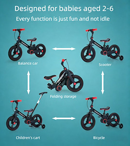 Vélo d'équilibre pour enfants 4-en-1 personnalisable et léger, idéal pour les 2-6 ans - Product Image 5