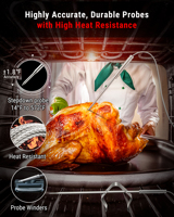 Thermomètre à viande sans fil ThermoPro TP826C 500FT avec double sonde à viande Thermomètre à viande numérique pour la cuisson des aliments