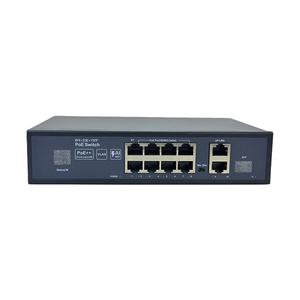 Commutateur PoE 8 ports 2 Gigabit Uplink 1 port SFP pour système de réseau de chambre d'hôtel - Product Image 2