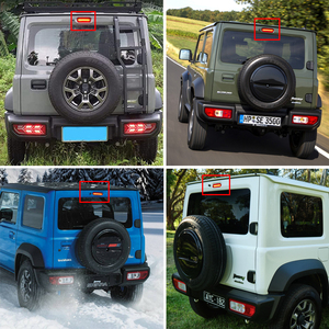 <span class=keywords><strong>Feu</strong></span> <span class=keywords><strong>Stop</strong></span> <span class=keywords><strong>Central</strong></span> Arrière à LED pour Suzuki Jimny JB64 JB74 2019-2021, Lentille Claire, Nouveau <span class=keywords><strong>Feu</strong></span> Rouge - Product Image 6