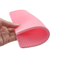 Outil de cuisine antidérapant écologique Coussin d'isolation thermique Tapis et tampons en silicone ronds carrés anti-brûlure Protection contre la chaleur