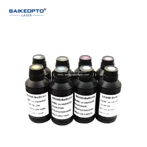 Tinta Curable UV Led cepat penyembuhan untuk Epson 4720 pencetak dinding harga tinta UV