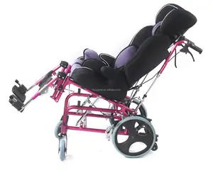 Good Price Outdoor Sport Multifunction High Back Ultra Lightweight Leisure Wheelchair For Cerebral Palsy Children Elderly