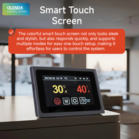 Bomba de Calor Aire-Agua R290 de 100kW, 380V, Inverter DC, ERP A++, Monobloque, Calefacción, Refrigeración, ACS, Comercial, Varmepumpe para Uso Hotelero