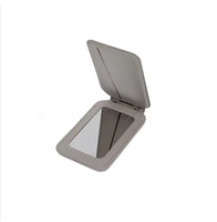 Porte-cartes de téléphone magnétique en cuir PU flexible pour portefeuille pour la série 16/15/14 avec conception de miroir