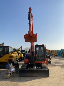 Miniexcavadora Usada KUBOTA KX185-3 de 8 Toneladas para Mantenimiento de Canales de Riego Agrícola de Alto Rendimiento y Larga Duración - Product Image 2