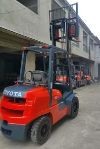 Japanese Used for FD35 LPG Forklift 3.5t with Hydraulic <b>Side</b> Shifter and Solid Tire High Quality - Product Image 4