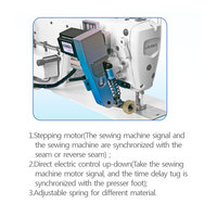 Accessoire de tirage électronique GPB-2-E pour machine à coudre à bras cylindrique avec encodeur haute précision pour usine de confection
