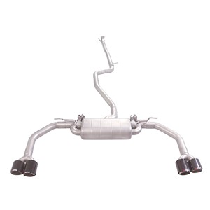 Sistema di Scarico Catback per <span class=keywords><strong>Mercedes</strong></span> CLA250 <span class=keywords><strong>C117</strong></span> W117 2.0T 2WD 2014-2019, Silenziatore con Valvola Elettrica in Tubo SUS304 - Product Image 1