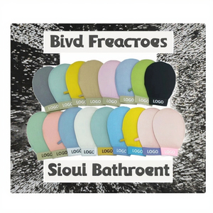 Guantes de Baño Ovalados de Fibra de Viscosa, Exfoliantes Corporales Eficaces para Eliminar Piel Muerta, Guante Exfoliante para Masajes para Adultos - Product Image 3