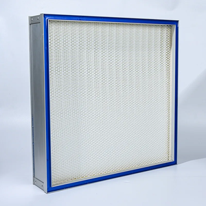 Filtre HEPA H13 H14 à haute efficacité avec cadre en aluminium et joint en gel, réservoir de liquide pour système de ventilation CVC de salle blanche - Product Image 4