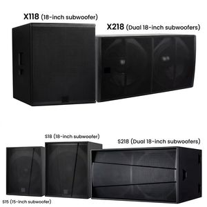 Altavoz Profesional para Escenario LMO X218 de 18 Pulgadas con Imán de Neodimio, Conexión de Madera, <span class=keywords><strong>Subwoofer</strong></span> Activo de Alta Potencia para Audio de Sala - Product Image 1