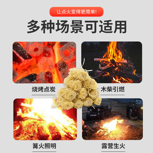 Papier allume-feu Waxwood en rouleau pour feux de camp, barbecues, cheminées, outils de survie en plein air, origine Zhejiang - Product Image 5