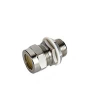 Presse-étoupe antidéflagrant LD DT-VII IP66 en laiton nickelé, filetage M20-M100, usage industriel, zones dangereuses (ATEX/IECEx)