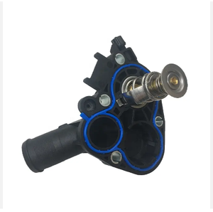 Nouveau Thermostat de liquide de refroidissement moteur OE 9676409580 pour Peugeot <span class=keywords><strong>208</strong></span> 2008 308 1.6 <span class=keywords><strong>HDI</strong></span> Citroen C1 C3 bride d'eau - Product Image 2