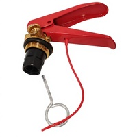 Ensemble de valve universel pour extincteur à poudre sèche, raccord de remplacement pour lutte contre l'incendie, tête de valve d'extincteur