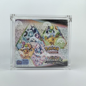 Acrylique résistant aux UV, directement de l'usine, pour couvercle magnétique, léger, facile à assembler, pour boîte cadeau ETB de la série Pokémon. - Product Image 1