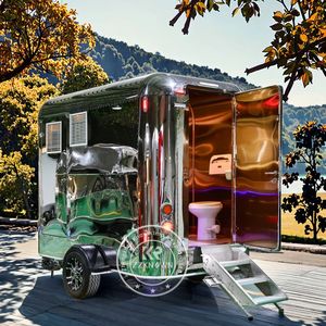 Conteneurs maritimes modifiés de 20 et 40 pieds, préfabriqués contemporains, pour restaurant pop-up et restauration mobile, avec optimisation de l'espace - Product Image 5