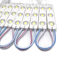 Modules LED étanches SMD DC 12V haute luminosité 1,5W 3 LED 2835, module d'injection pour enseignes publicitaires, indice de protection IP65, éclairage extérieur
