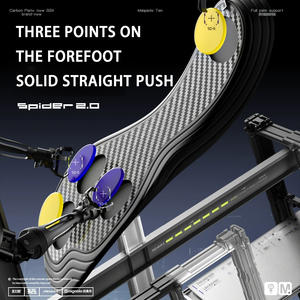 แผ่นรองพื้นรองเท้าคาร์บอนไฟเบอร์เต็มแผ่น รองรับอุ้งเท้าแบบเจลสี่จุด ระบายอากาศได้ดี สำหรับบาสเกตบอล ช่วยในการกระโดดและดังค์ - Product Image 4