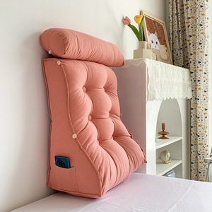 Kingworth Gối Tựa Lưng Hình Tam Giác Hỗ Trợ Thắt Lưng Giảm Đau Bán Chạy Nhất Cho Giường - Product Image 3