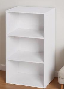 Nhà Máy Thiết Kế Hiện Đại Bằng Gỗ 3 <span class=keywords><strong>Cube</strong></span> Đa Năng Trắng Lưu Trữ <span class=keywords><strong>Organizer</strong></span> Kệ Đơn Vị Phòng Khách Đồ Nội Thất - Product Image 3