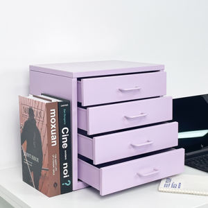 Tiroir de rangement de bureau miniature multi-couches coloré pour le bureau ou le salon - Product Image 3